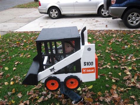 skid steer costume instructable|Build Your Own Bobcat Loader Halloween Costume.